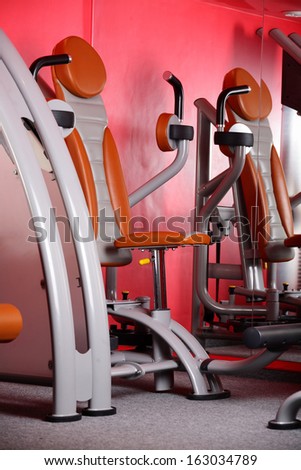 bright european gym with a lot of windows