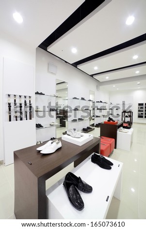 Clean And Bright Luxury European Shoes Store