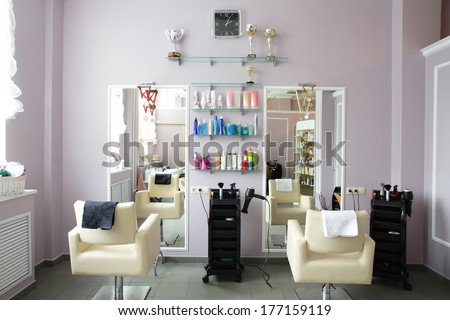 brand new and very clean european hair salon