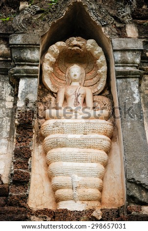 very old buddhist statue