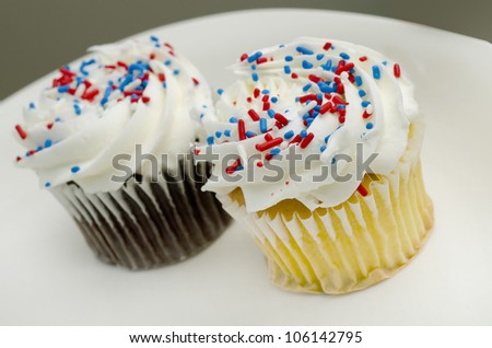 4th of July Holiday Cupcakes