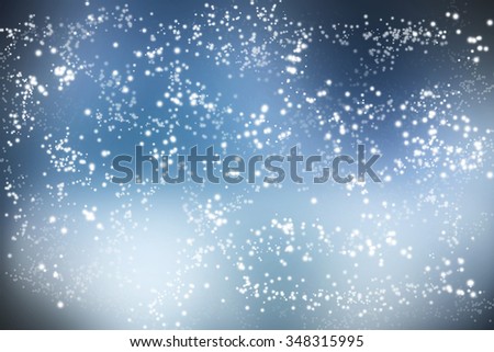Winter background. Light blue background