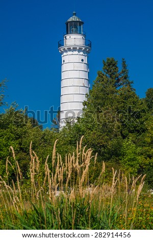 Cana Island Lighthouse in Door County, Wisconsin