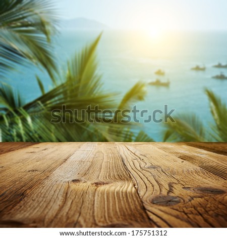 wood textured backgrounds on the Goa  landscape