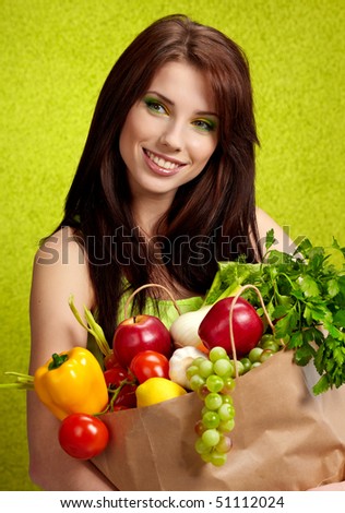 fruits and vegetables shopping