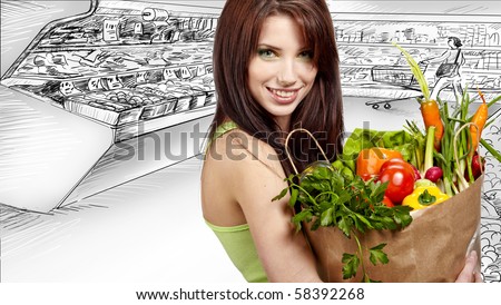 http://image.shutterstock.com/display_pic_with_logo/71188/71188,1280870888,1/stock-photo-woman-holding-a-bag-full-of-healthy-food-shopping-in-mall-58392268.jpg