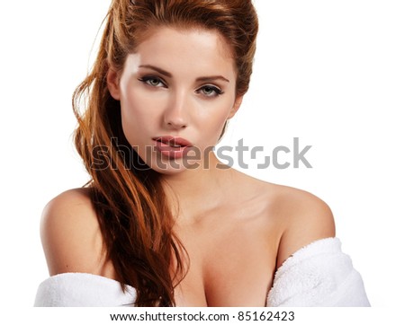 Lifestyle - Pagina 6 Stock-photo-portrait-of-beautiful-woman-before-spa-treatment-85162423