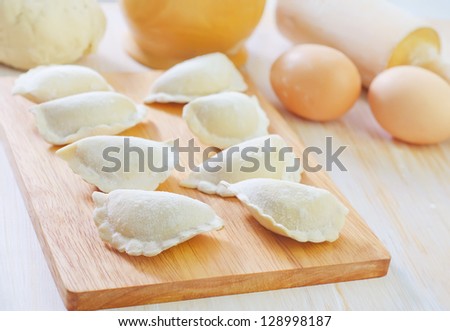 raw dumplings