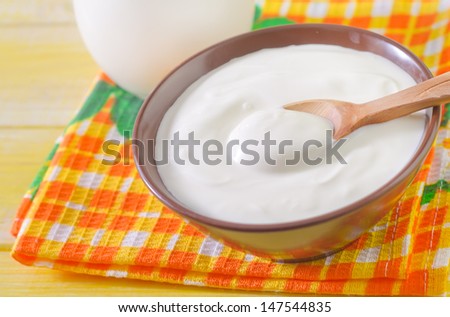 sour cream and milk