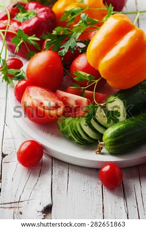 Concept of healthy and vegan eating , selective focus