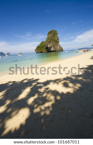 Krabi, Island, one island in the Andaman sea, Thailand