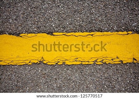 street line details, texture of yellow street line