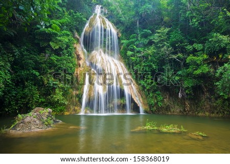 Pha nam yod waterfall, Thailand