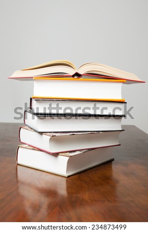 Stack of History Books