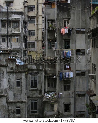 Dark And Gloomy Image Of Residential Urban Decay In Hong Kong ... Dark And Gloomy Image Of Residential Urban Decay In Hong Kong ...