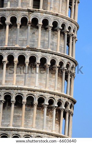 Of course it's the leaning tower of Pisa.