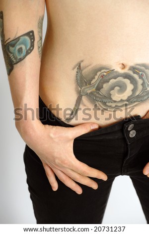 tattoos on stomach for women