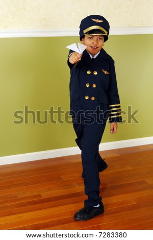 Young Airline Pilot