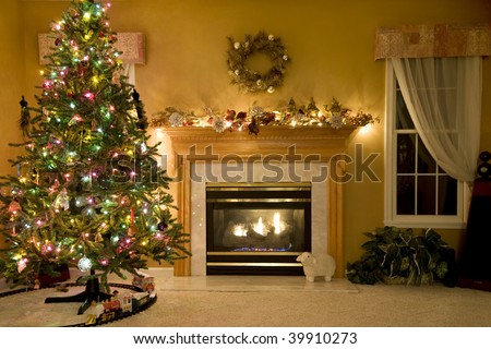 decorations ideas christmas living room