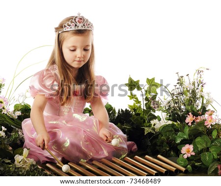 Child Playing Xylophone