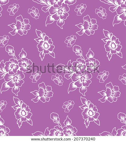 Purple background. bouquet of purple flowers.