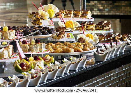 Desserts buffet