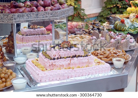 Desserts buffet