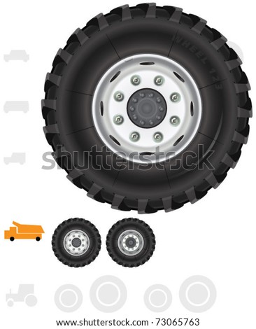 lorry wheels