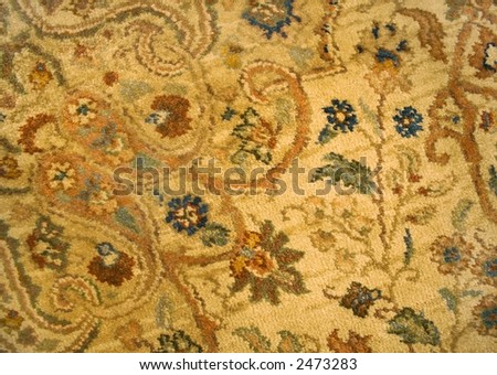 Detail of a Persian rug.