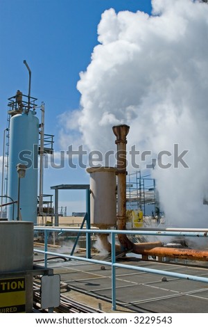 The complex systems of an oil refinery and its operations