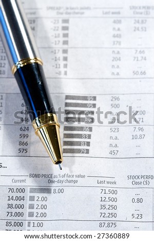 Business finance graphs of a working capitalist