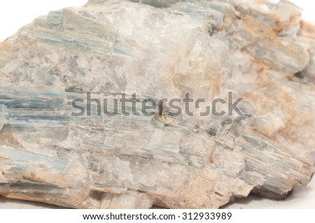 kyanite crystal mineral sample,a semi precious gemstone