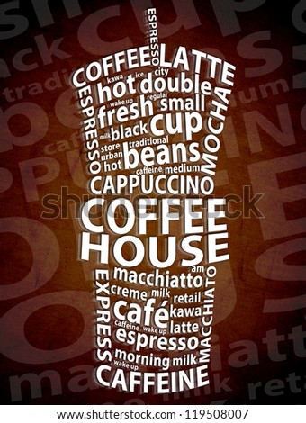 Coffee House Retro Ad