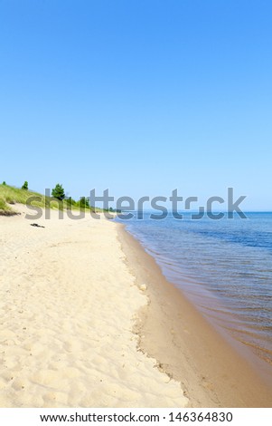 Upper Peninsula Beach - Michigan, USA