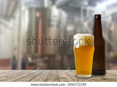 Craft Beer in American Brewery