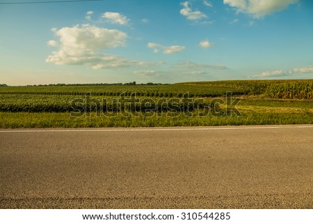 American Country Road