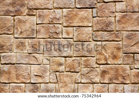 Rock Wall Texture / Background Stock Photo 75342964 : Shutterstock