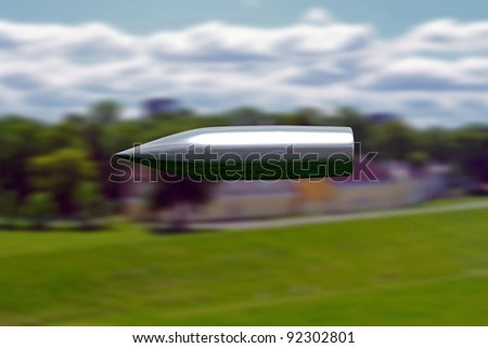 Silver bullet in flight