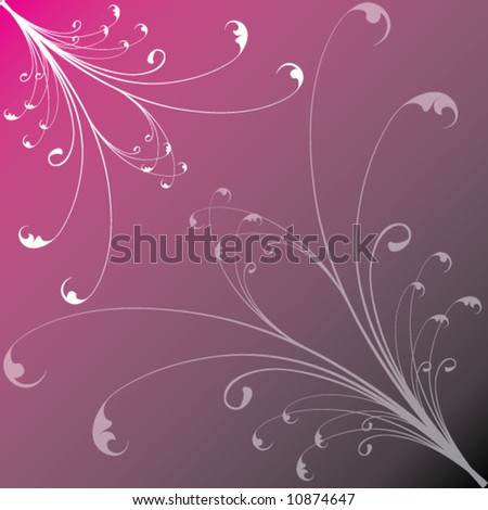 Black Flourish Background