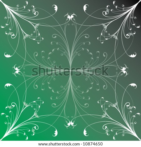 Black Flourish Background