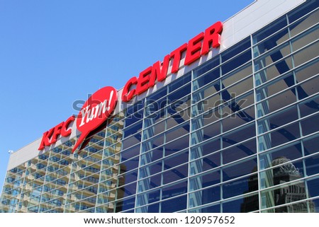 Louisville, Ky - August 25: The Kfc Yum! Center Is Home To The University Of Louisville&#39;S ...