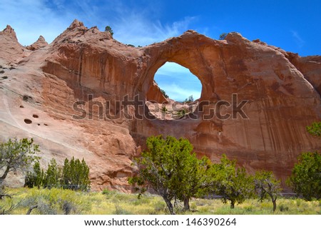 Window Rock in Window Rock, Arizona