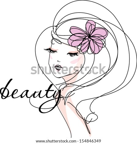 Sketch Hand Drawn Womana A A S Face Make Up Girl Fashion And Beauty Illustration Stock Images Page Everypixel