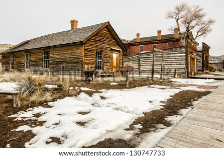 A house, an assay office, the city drug store, county court house, and a saloon.  All of these buildings served other purposes than those named above during the years that Bannack thrived.