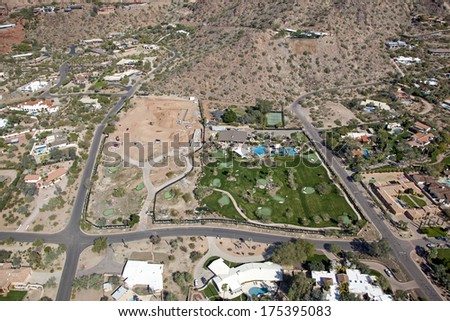 Valuable real estate on Camelback Mountain in Phoenix, Arizona