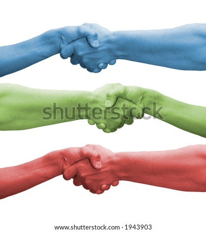Coloured Hands