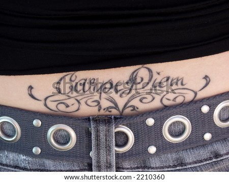 A tattoo displays its owner\'s philosophy to the world.