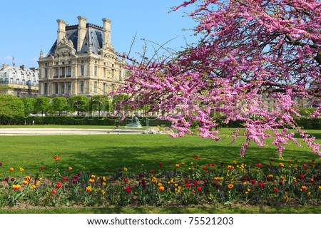 Spring in Paris, France