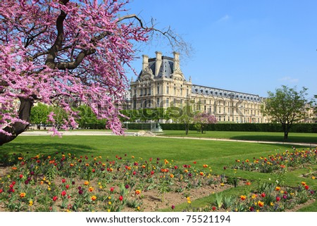 Spring in Paris, France