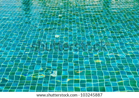 Swimming pool texture background.